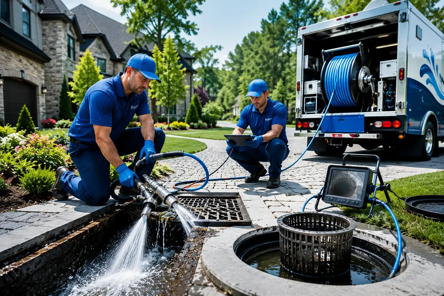 Local outdoor drain cleaning professionals in Foosland, IL